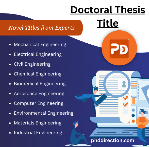 Doctoral Thesis Title Guidance