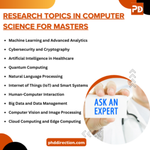 Research IDEAS In Computer Science for Masters